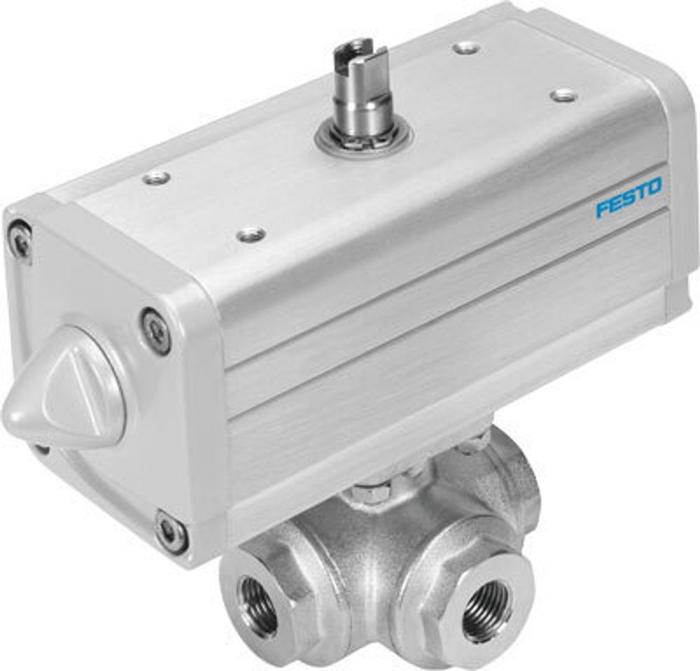 VZBA-1/2"-GGG-63-32L-F0304-V4V4T-PP30-R- Шаровой кран с приводом VZBA-1/2"-GGG-63-32L-F0304-V4V4T-PP30-R- Шаровой кран с приводом