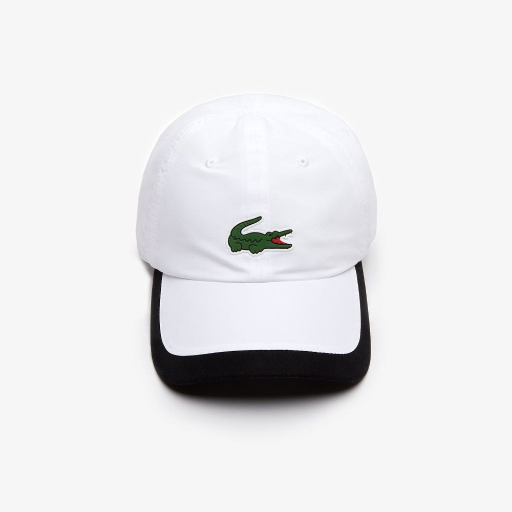 Теннисная кепка Lacoste Sport Contrast Border Lightweight Cap - белый