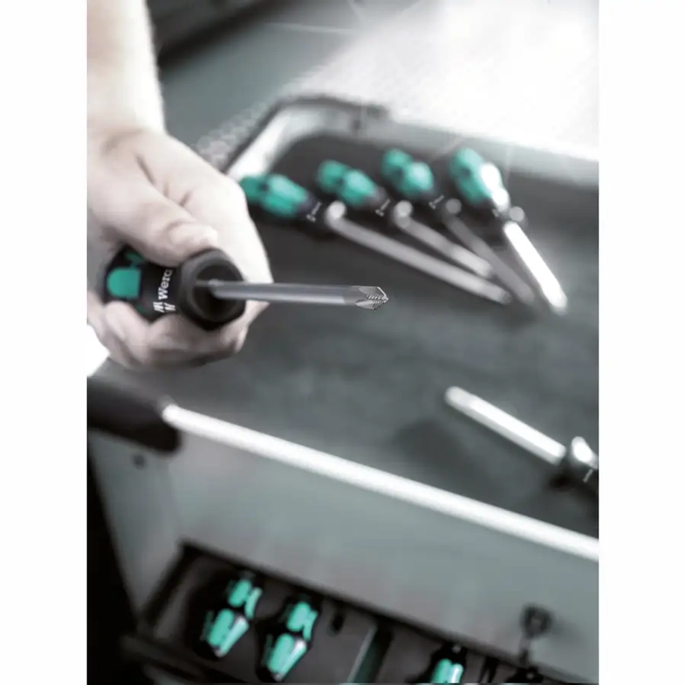 Шлицевая отвертка Kraftform Plus SL 4х90 мм WERA 05007671001