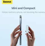 Внешний аккумулятор с магнитом повербанк 10000mAh 20W чёрный Magnetik Mini WireLess BASEUS PPCXM10
