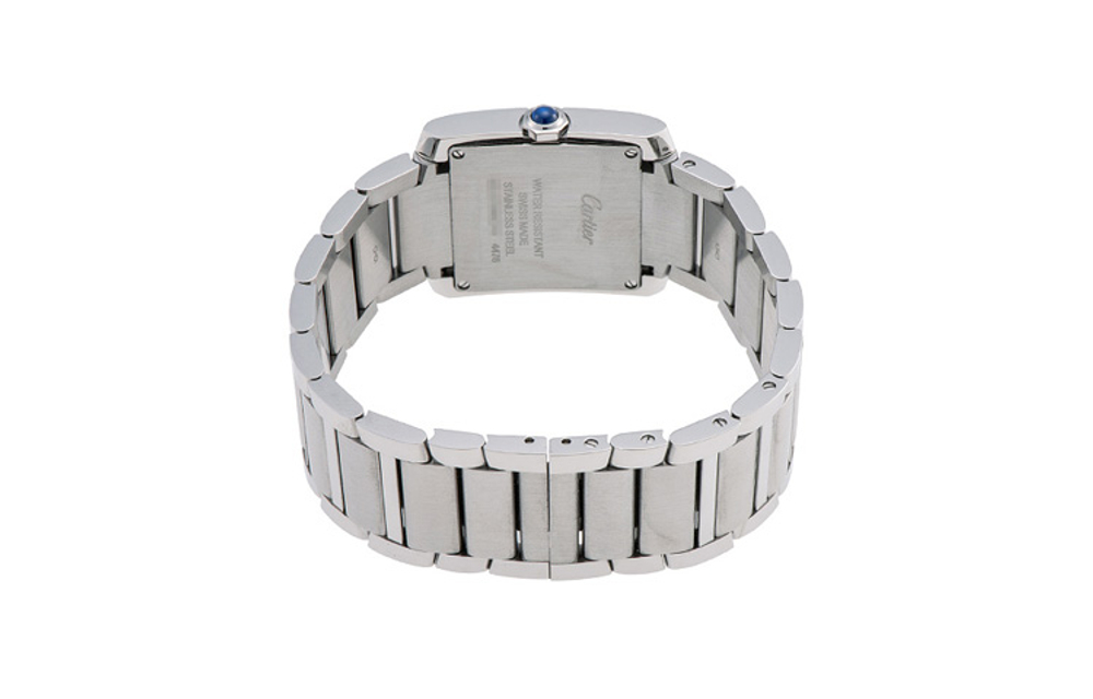 CARTIER TANK DE Quartz Movement 30m Water Resistance Women"s Watch Watch 32mm 32*27mm Silver Dial