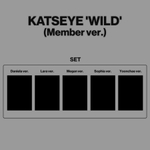 (ПРЕДЗАКАЗ) Альбом KATSEYE - WILD Album MEMBER 5 Version SET