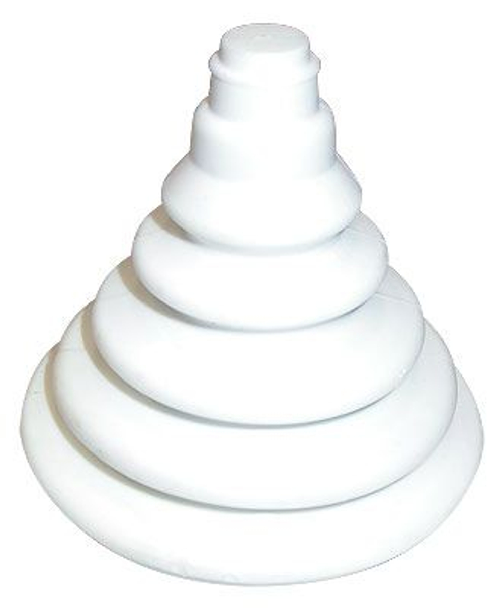 Уплотнительная гофра, белая, 75х110 мм (10248230).