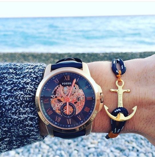Наручные часы скелетоны Fossil ME3054