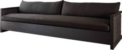 Диван McGuire Tresser 84" Sofa (with Woven Leather)