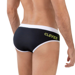 Черные стильные мужские плавки Serene Swimsuit Brief (Размер: L) (Цвет: черный)