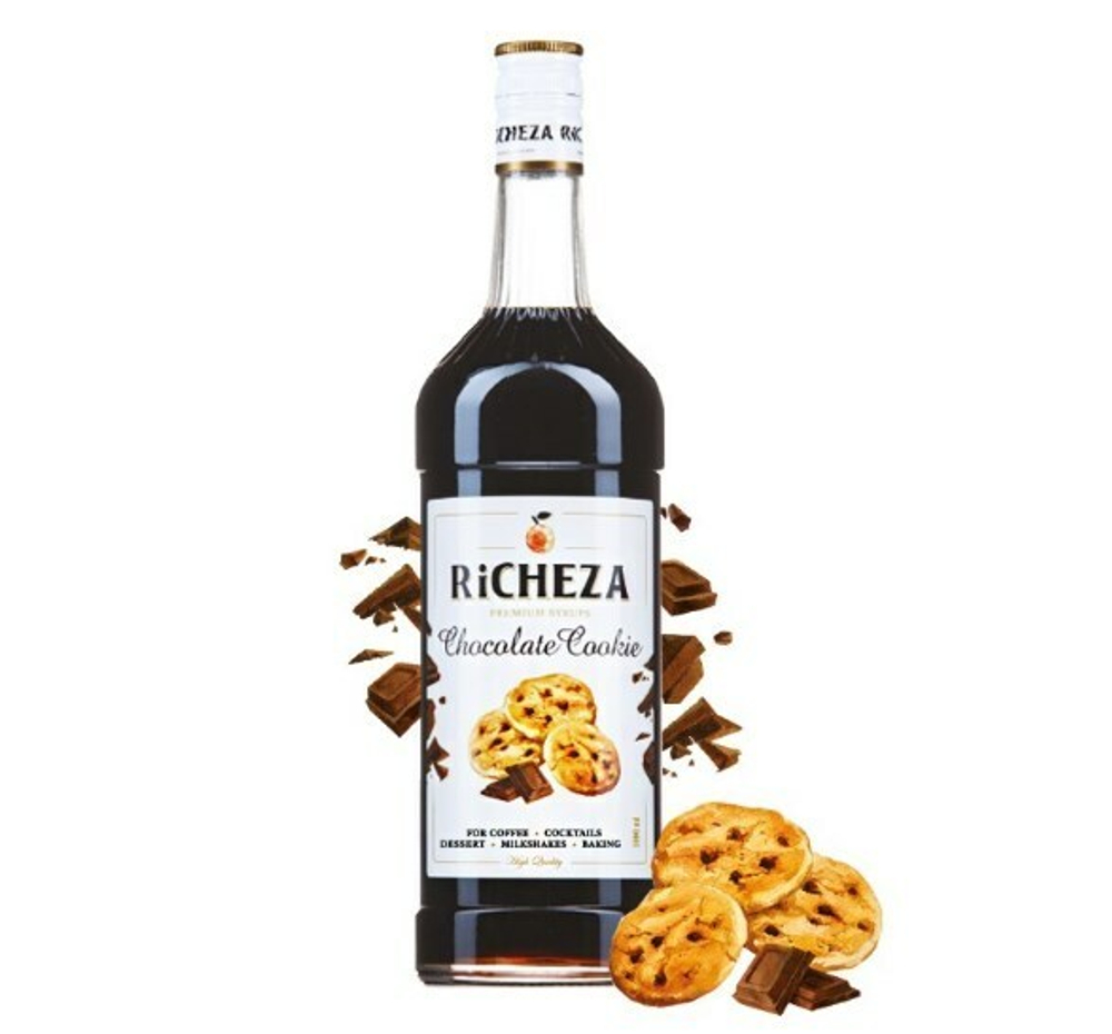 Сироп RiCHEZA Шоколадное печенье стекло (1л)