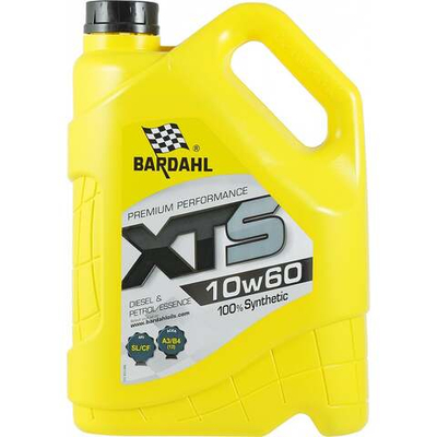 Масло моторное Bardahl XTS 10W60 A3/B4 синтетическое 5 л 36253