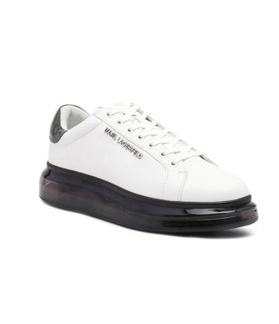 Кожаные кроссовки KAPRI KUSHION Karl Lagerfeld - белый(KL52625)