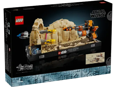 Конструктор LEGO Star Wars 75380 Диорама: гонка на подах на Мос-Эспа