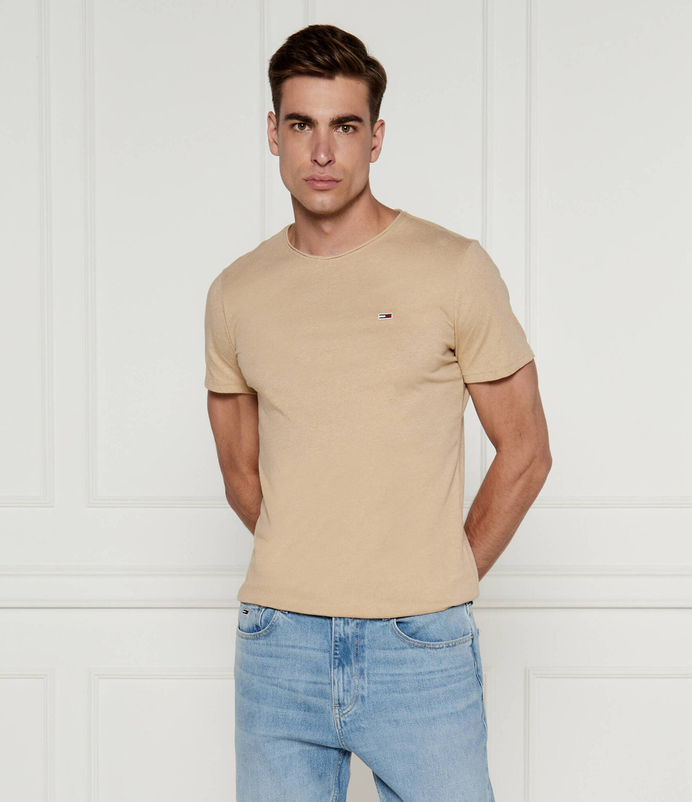 Футболка JASPE Tommy Jeans - бежевый(DM0DM09586)