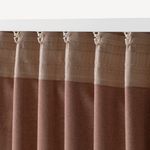 Комплект штор IKEA TIBAST (ТИБАСТ), Кирпичный, 145х250 см, 2 шт