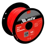 Леска для триммера квадрат 2,4 мм х 160 м, на катушке MTX — фото 2