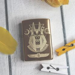 Зажигалка Zippo (200 Vintage Brushed Chrome) с гравировкой на заказ