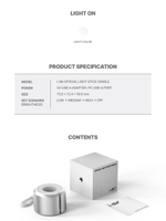 товары I-DLE - OFFICIAL LIGHT STICK CRADLE