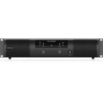 BEHRINGER NX3000 - ультра компактный усилитель,  2 x 1500 Вт/2 Oм, 2 x 900Вт/4 Oм