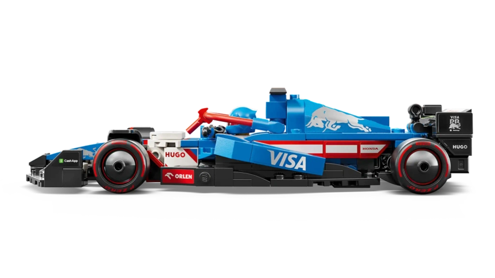 Конструктор LEGO Speed Champions 77246 Гоночный автомобиль Visa Cash App RB VCARB 01 F1