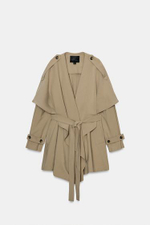 ZW COLLECTION КОРОТКИЙ ТРЕНЧКОТ - ZARA