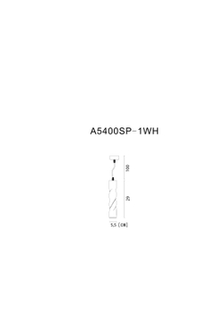 Светильник подвесной Arte Lamp Cassio A5400SP-1WH