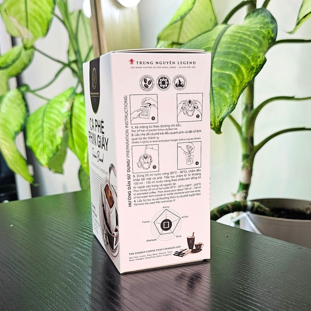 Кофе молотый Trung Nguyen Legend FUSION BLEND 10 шт по 10 гр