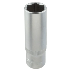 Головка глубокая 1/4'', 13мм (6гр.) JCB JCB-5255013