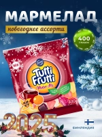 Фруктовый жевательный мармелад зимнее ассорти 400г