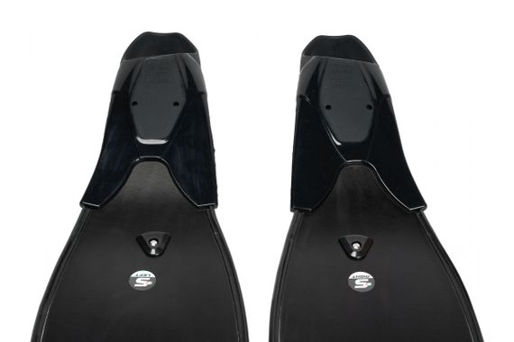 Ласты C4 Carbon Sportech Rubber FBG стеклопластик черный