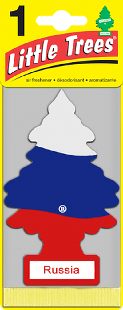 Car-Freshner Ароматизатор Ёлочка Car-Freshner Russian Flag Российский флаг