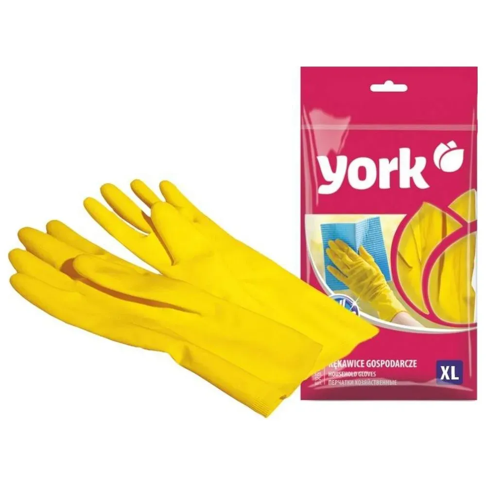Перчатки резиновые YORK (XL)