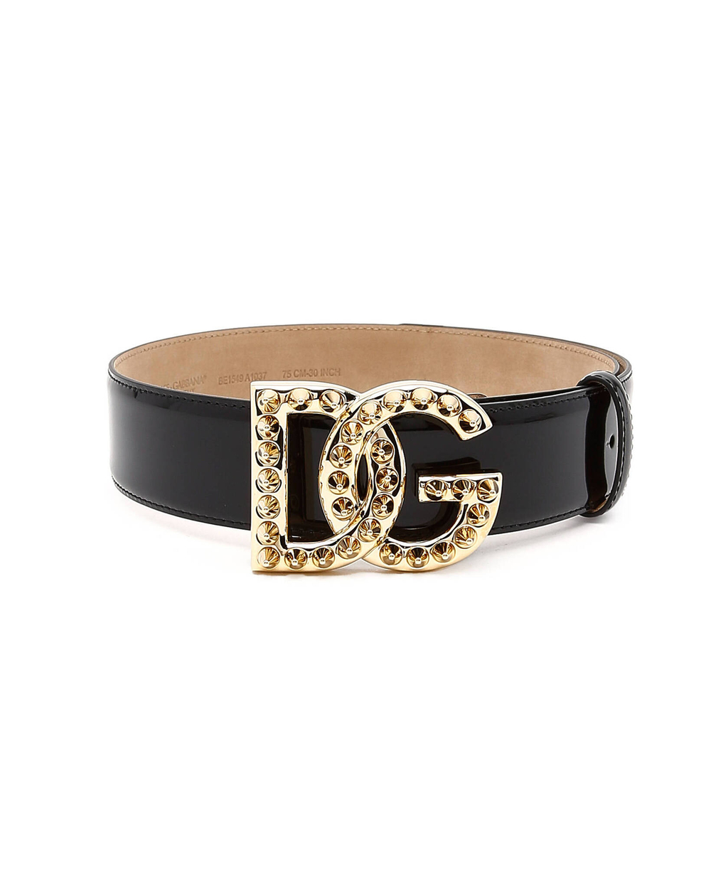 кожаный ремень Dolce & Gabbana - черный(BE1549 A1037)