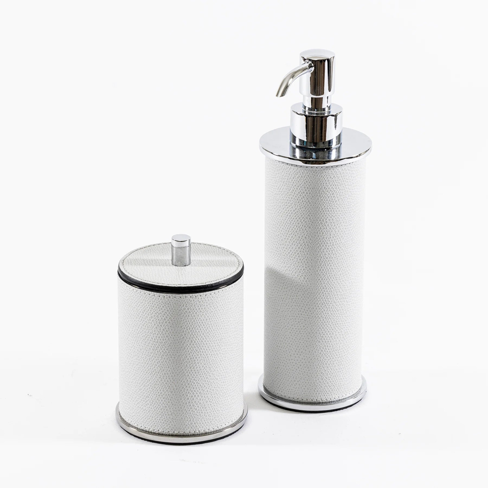 Дозатор для жидкого мыла Giobagnara Positano Light Grey Chrome, 23 см