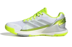 Женские кроссовки для padel Adidas Crazyquick Lightstrike Padel W - lucid lemon/silver metallic/wonder silver