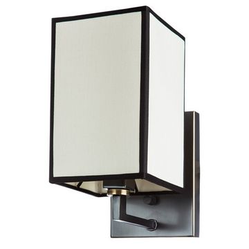 Бра 1*E14 5933/01 AP-1 чёрный Porta Divinare