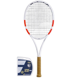 Теннисная ракетка Babolat Pure Strike 97 + Струны + Натяжка