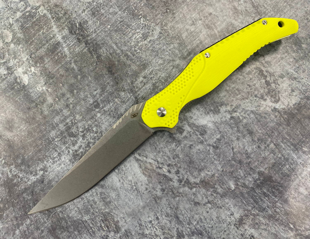 Складной нож  Пифон-02 сталь 9Cr18MoV, рукоять G10, yellow