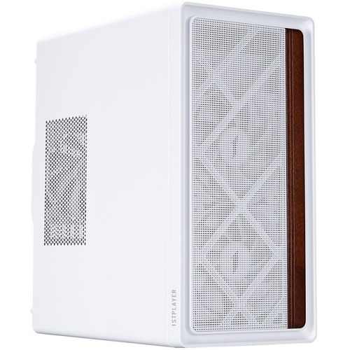 Корпус Mini-Tower 1STPLAYER WD1, Micro-ATX, белый (WD1-WH-3F-W)