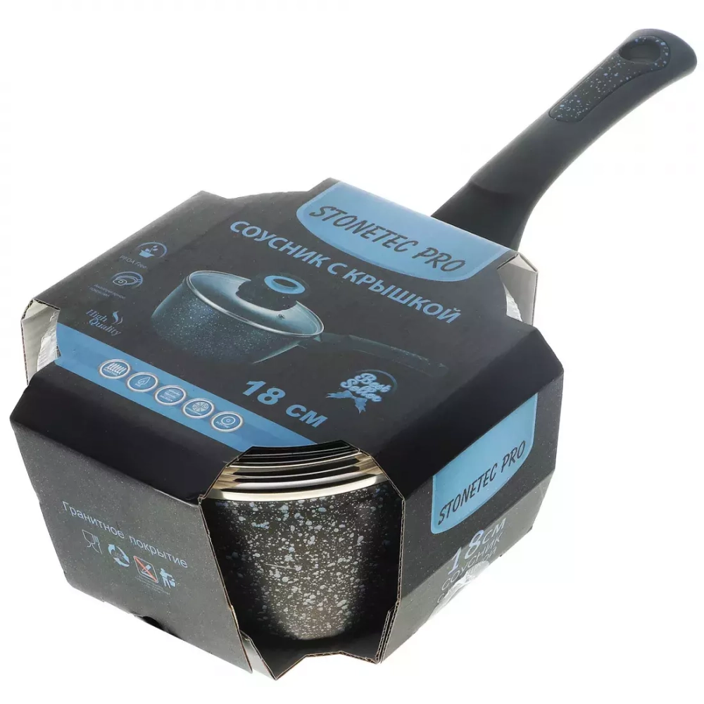 Ковш 2л Kitchen Star Stonetic Pro