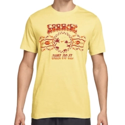 Мужская теннисная футболка Nike Sportswear Graphic Palm Tree - soft yellow