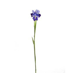 Искусственный цветок Ирис синий 70см Garda Decor 9F27020-1382