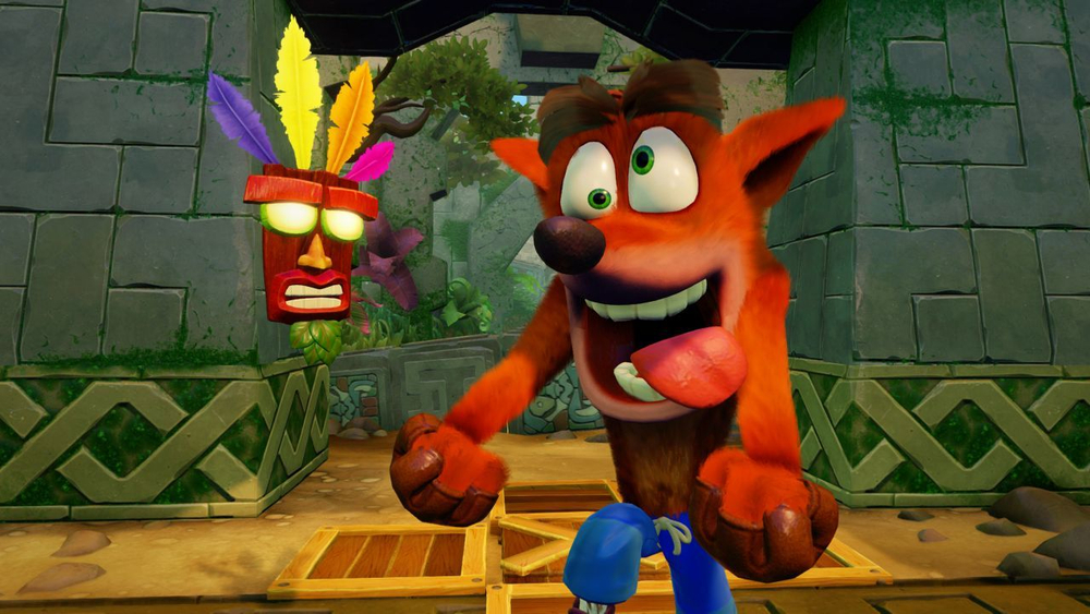 Crash Bandicoot N’sane Trilogy (диск для Xbox One/Series X, полностью на английском языке)