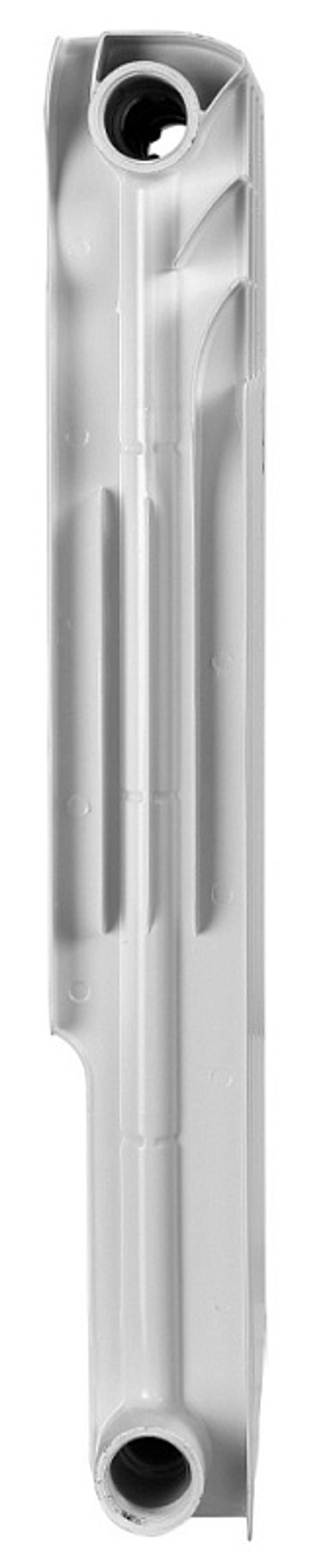 Радиатор биметаллический AZARIO BM500/80 10 секций, белый (BM500/80/10)