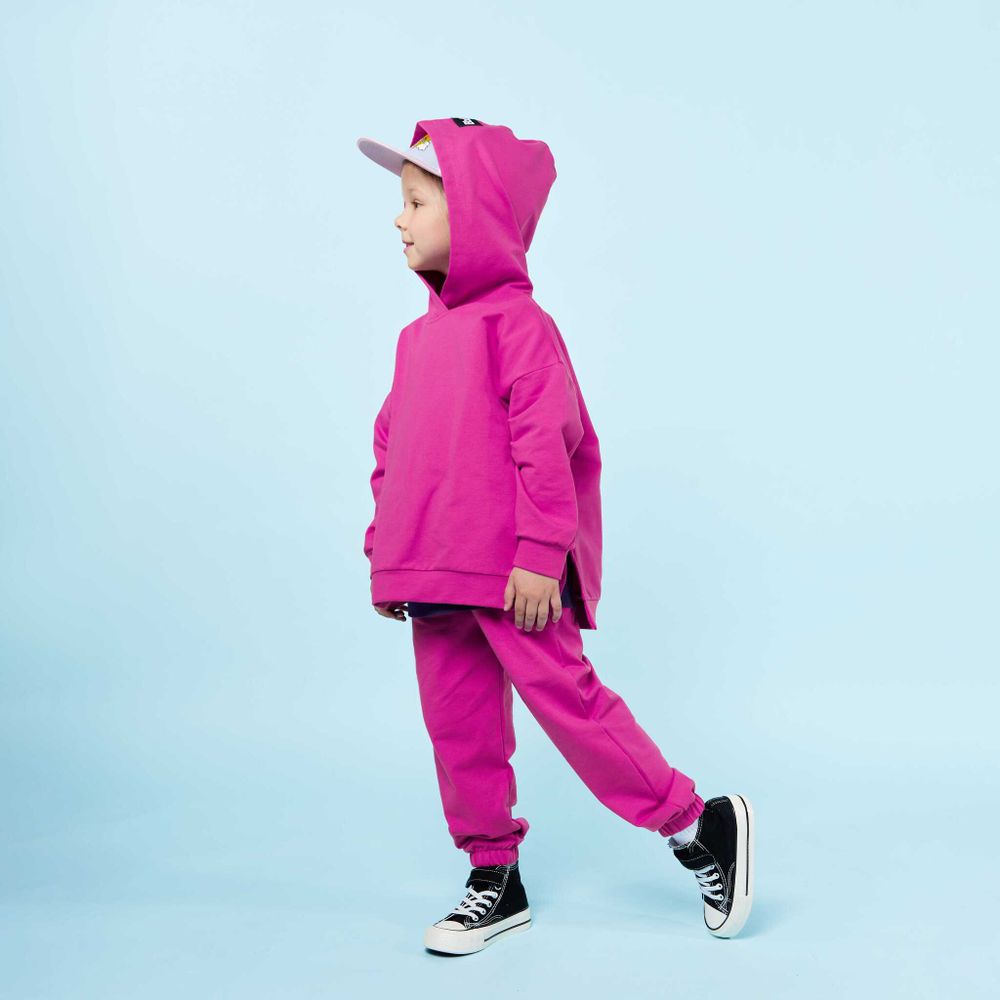 Худи оверсайз "Bb team pink"