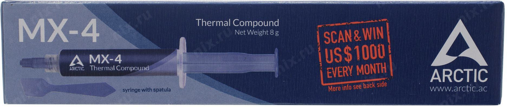 Arctic Cooling <ACTCP00059A> Термопаста MX-4, 8 г