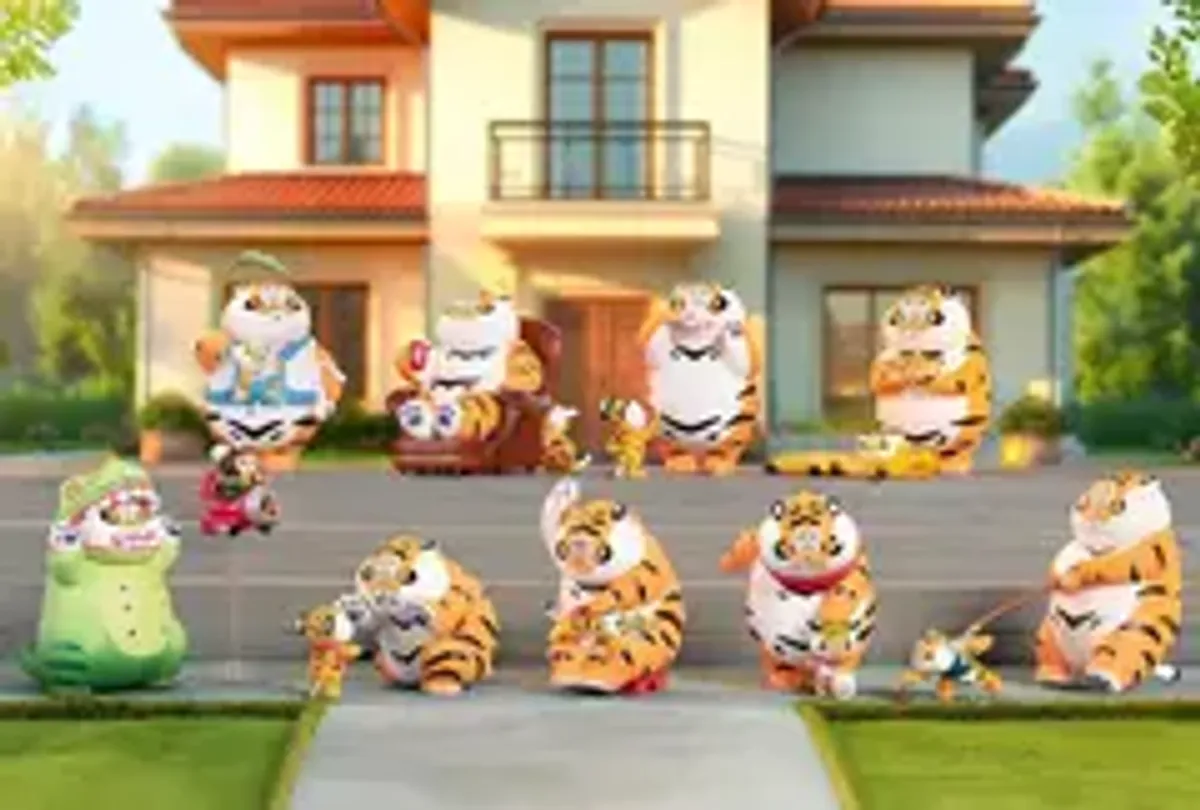 Случайная фигурка FUNISM Alexander the Fat Tiger Roaring Love
