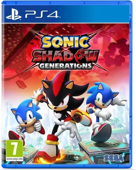 Sonic x Shadow Generations Day One Edition (диск для PS4, интерфейс и субтитры на русском языке)