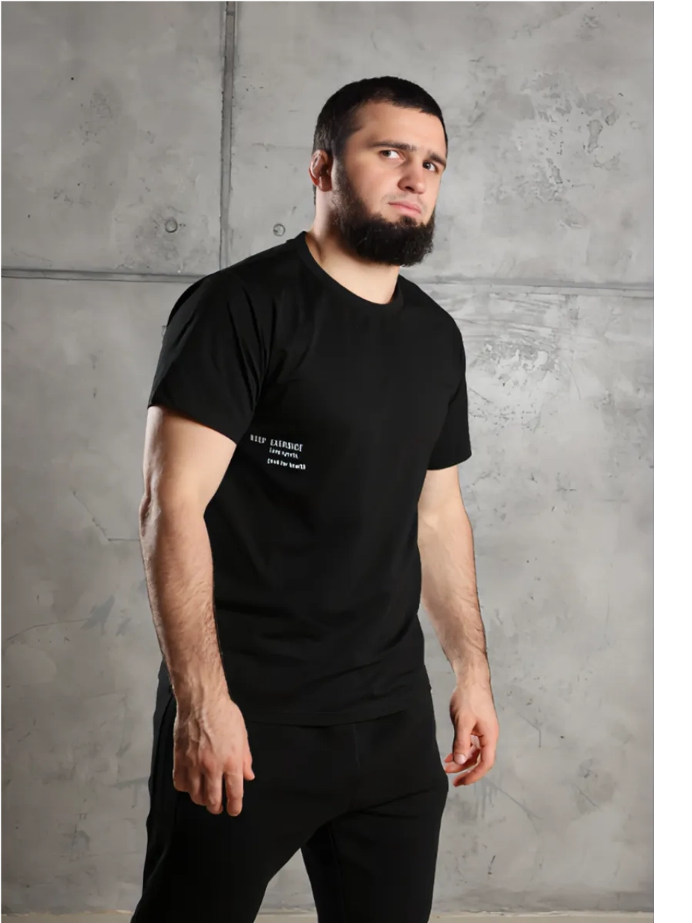 Футболка Rage Keep Exercise black арт.: HY25696