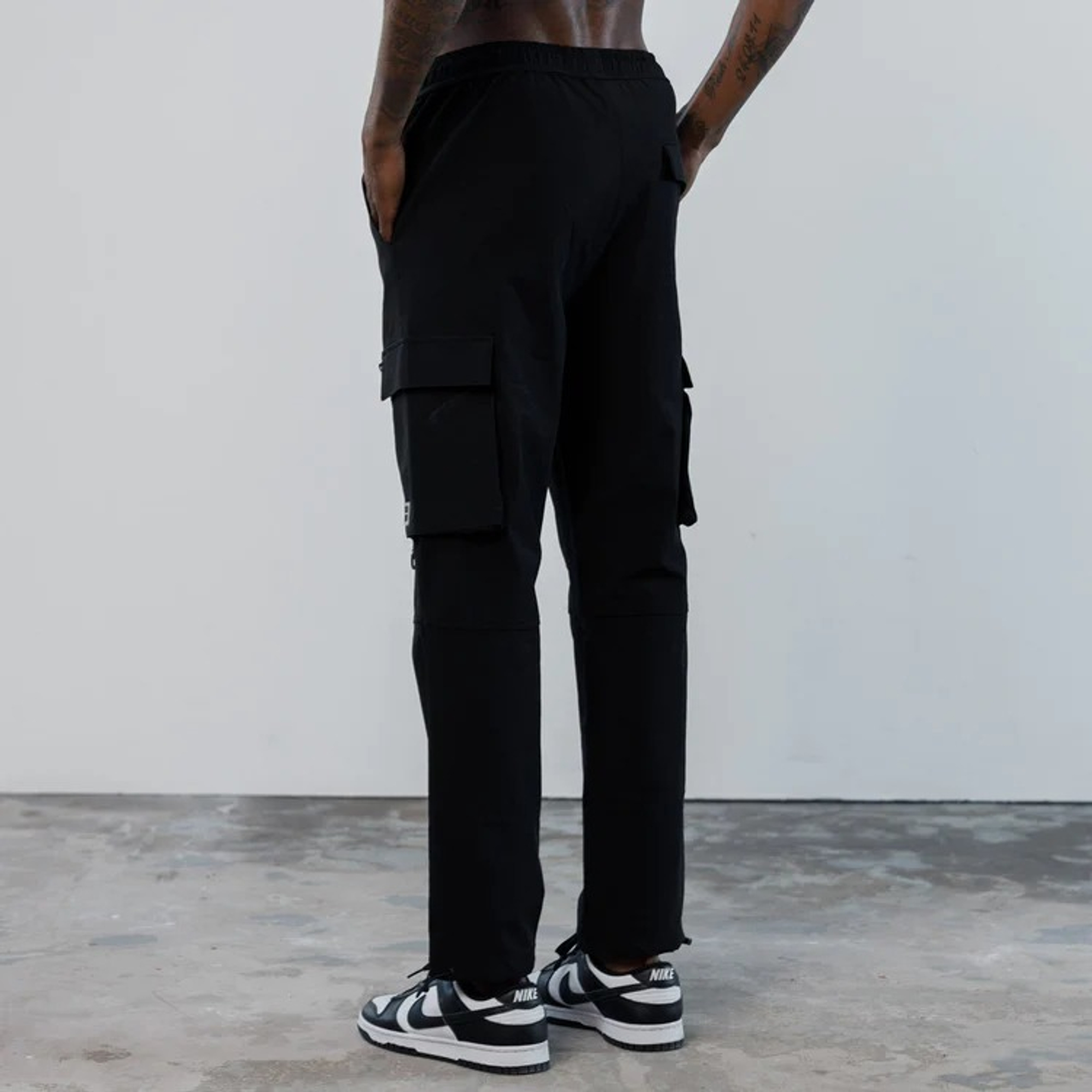 Штаны STRUTT Mineral Cargo Pants Black