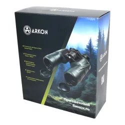 Призменный бинокль ARKON 10x50 / АРКОН 10 50 - фирменная упаковка и коробка
