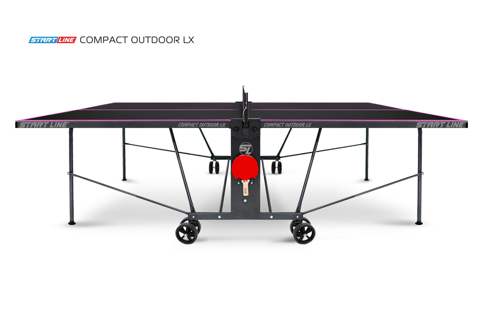 Стол теннисный Compact-2 LX Всепогодный 6 black