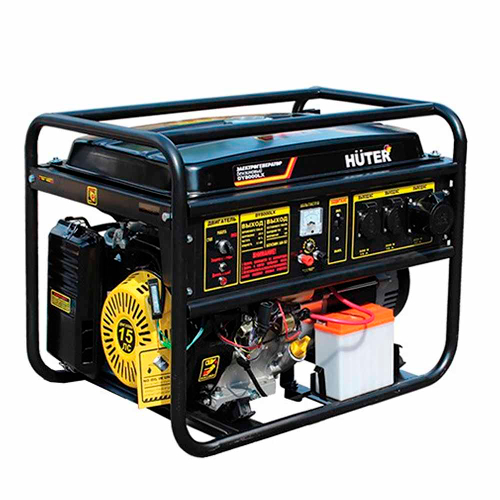Бензиновый генератор Huter DY8000L